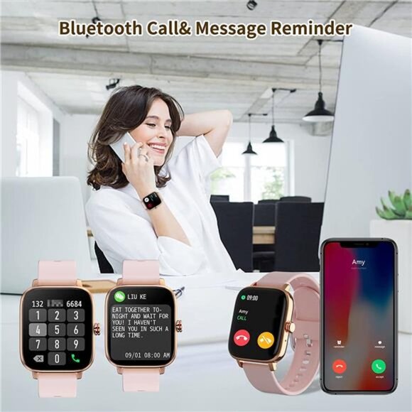 Smartwatch for Women Men Fitness Tracker with Sleep Health Monitor Calorie main image 5